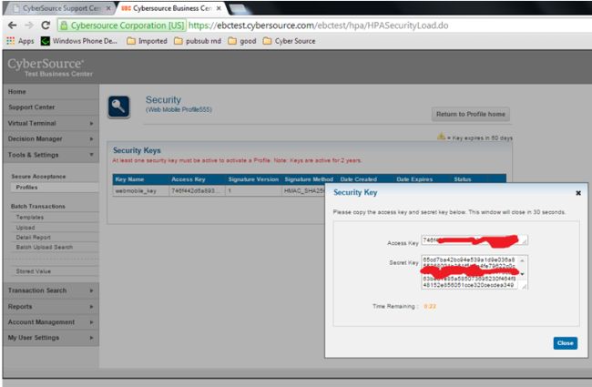 Secure Acceptance API